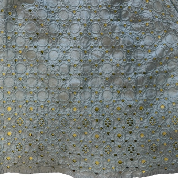 Boden Miranda Eyelet Pastel Blue Sleeveless Top 
Size 8 - Picture 8 of 13